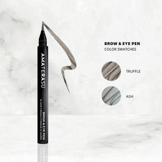 Brow and eye pen - truffle and ash