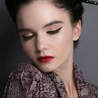 Beauty with Liquid eye liner