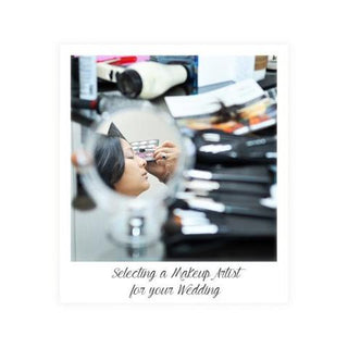 How to find your wedding makeup artist